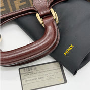 Fendi | Vintage Zucca FF Top Handle | Canvas | Silver Hardware