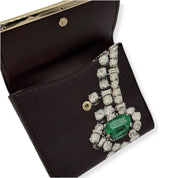 Bvlgari | Jewellery Pattern Bi-fold Wallet |Silver Hardware