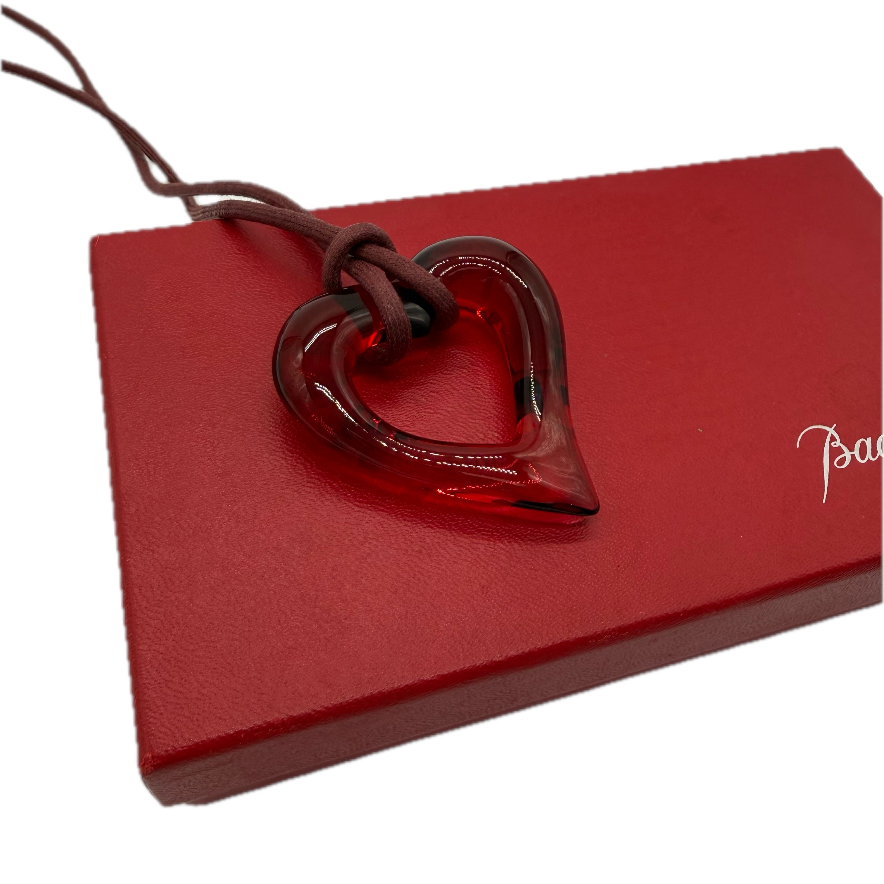 Baccarat | Heart Crystal Necklace