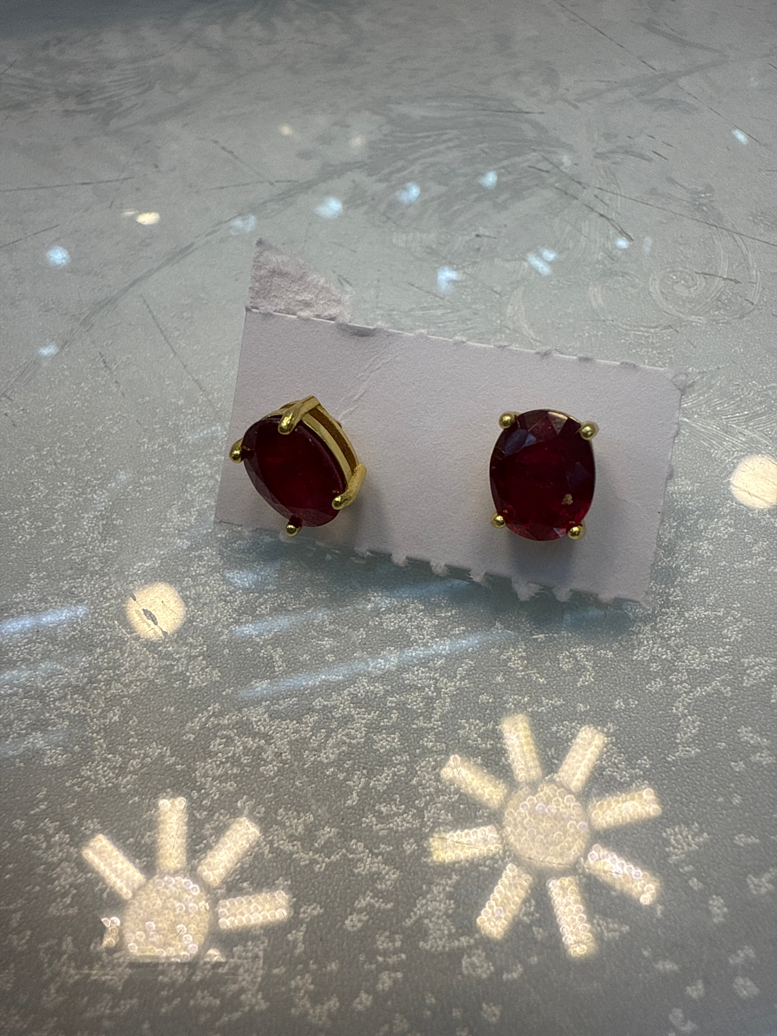 Ruby earrings ten_eel bkk