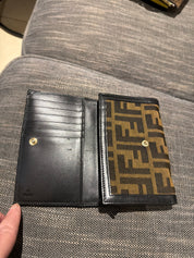 Fendi small Zucca wallet