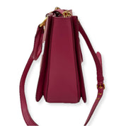 Miu Miu | Madras Satchel Crossbody Bag | Goatskin | Gold Hardware