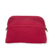 Hermes | Bolide Pouch | Canvas | Silver Hardware