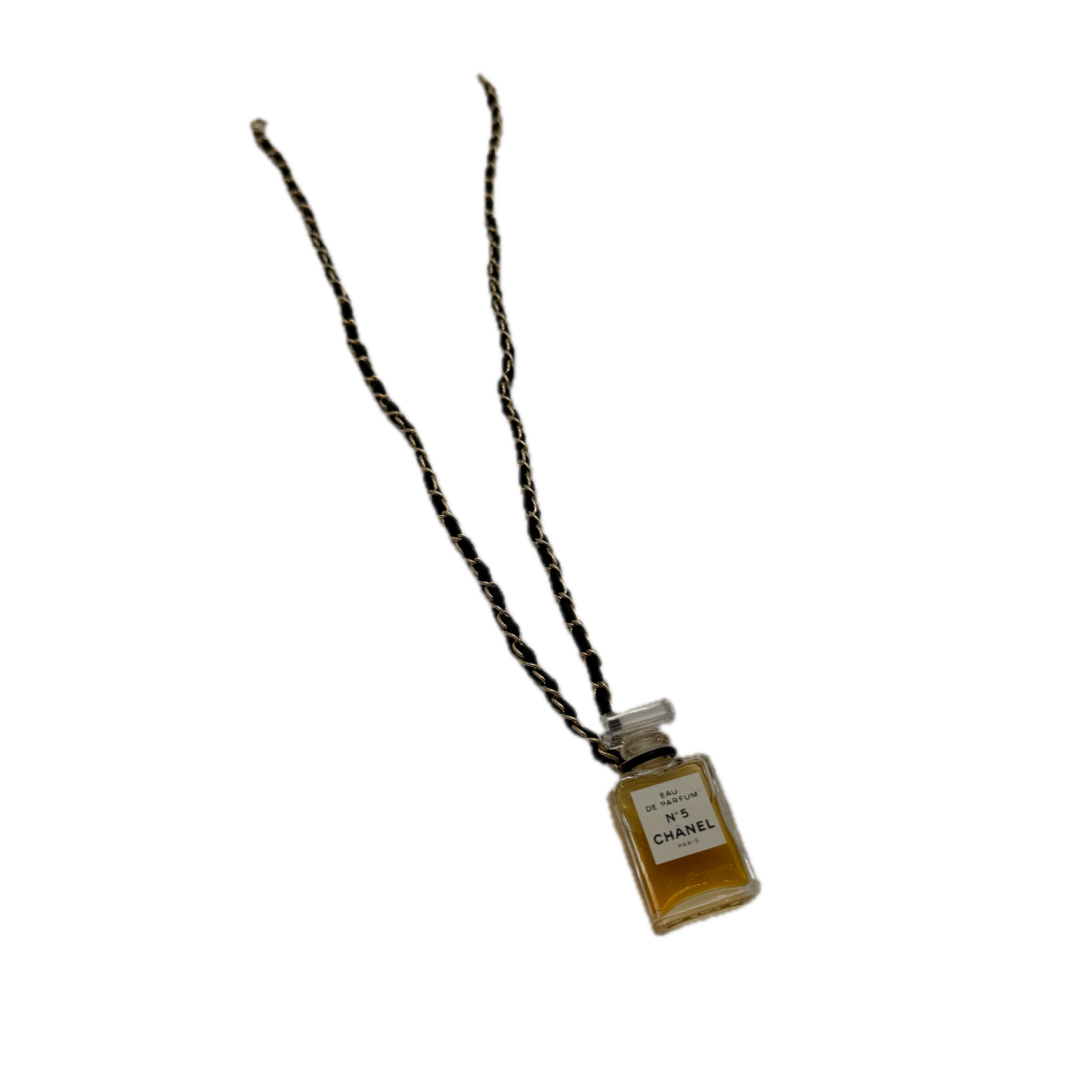 Chanel | No.5 Parfum Necklace | Gold Necklace