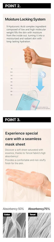 CERAMIDE HYDRATING SOOTHING MASK - Intense Moisture Barrier Support Calming for Sensitive Skin 5-Layer Hyaluronic Acid & Ceramide Sheet Mask Korean Skincare 5 Sheets, 30g Each