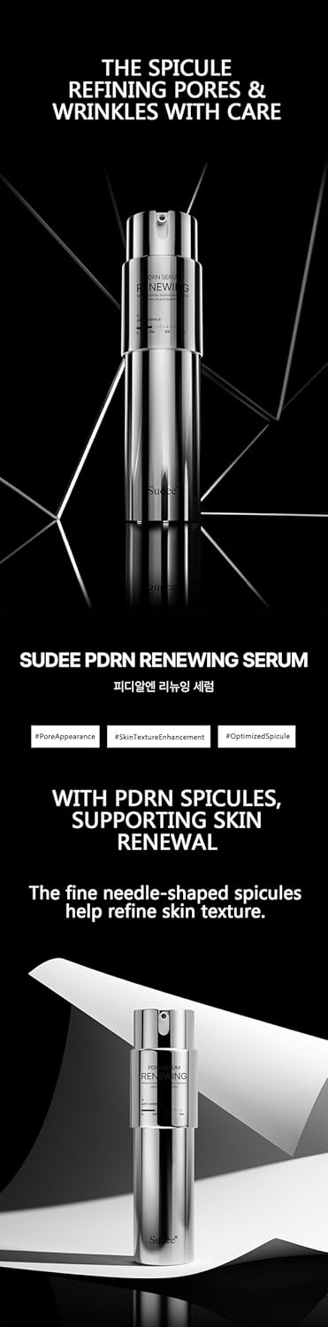 PDRN & Beauty Needle Formulated, PDRN Renewing Serum, 1.1 fl oz (30 ml)