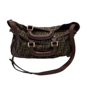 Fendi | Vintage Zucca FF Top Handle | Canvas | Silver Hardware
