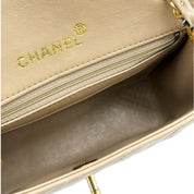 Chanel | Classic Square Mini Flap Bag | Lambskin | Gold Hardware