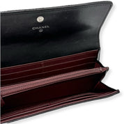 Chanel | Classic Flap Long Wallet | Lambskin | Silver Hardware