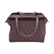 Fendi | Zucca Handbag | Canvas | Silver Hardware