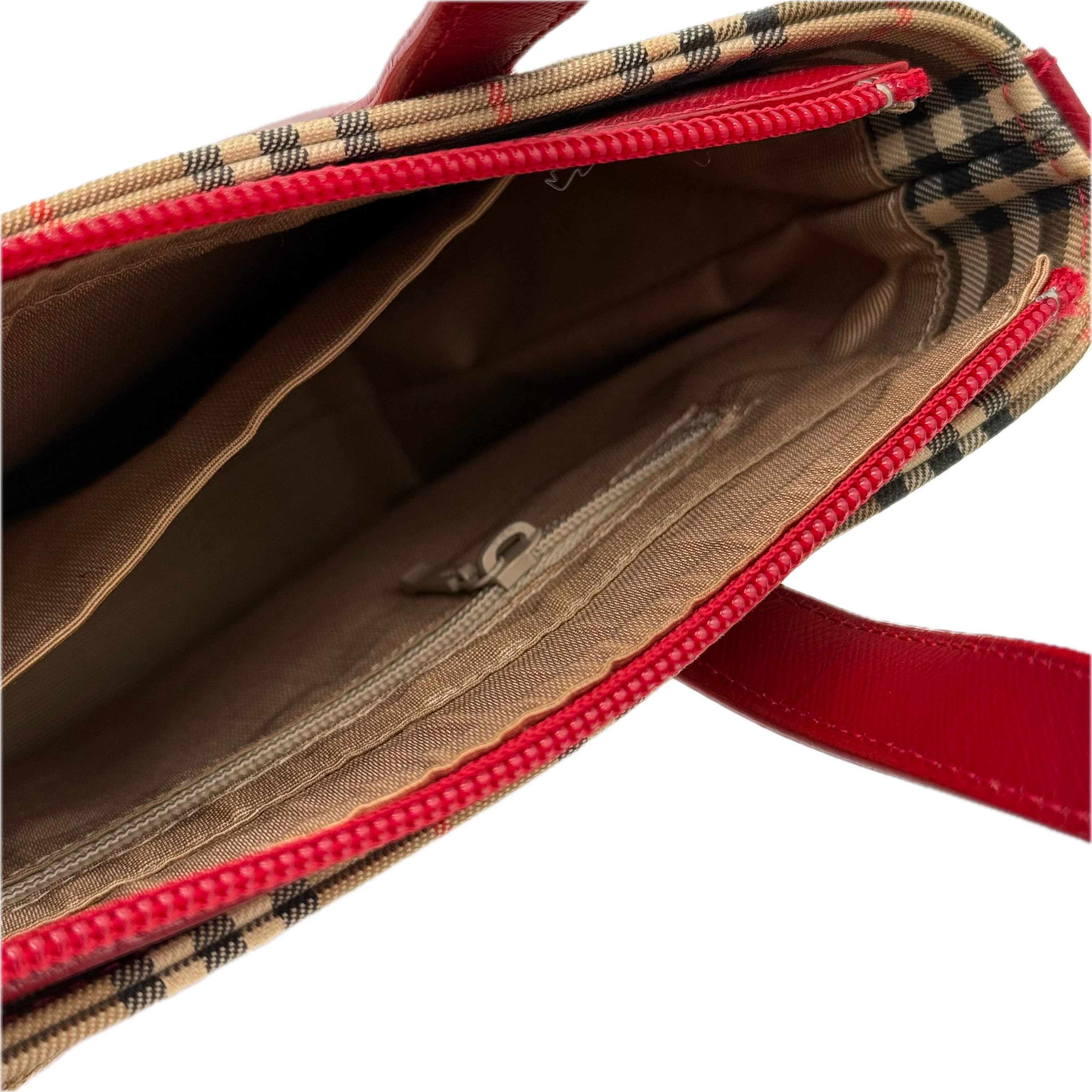 Burberry | Nova Check Handbag | Canvas | Gold Hardware