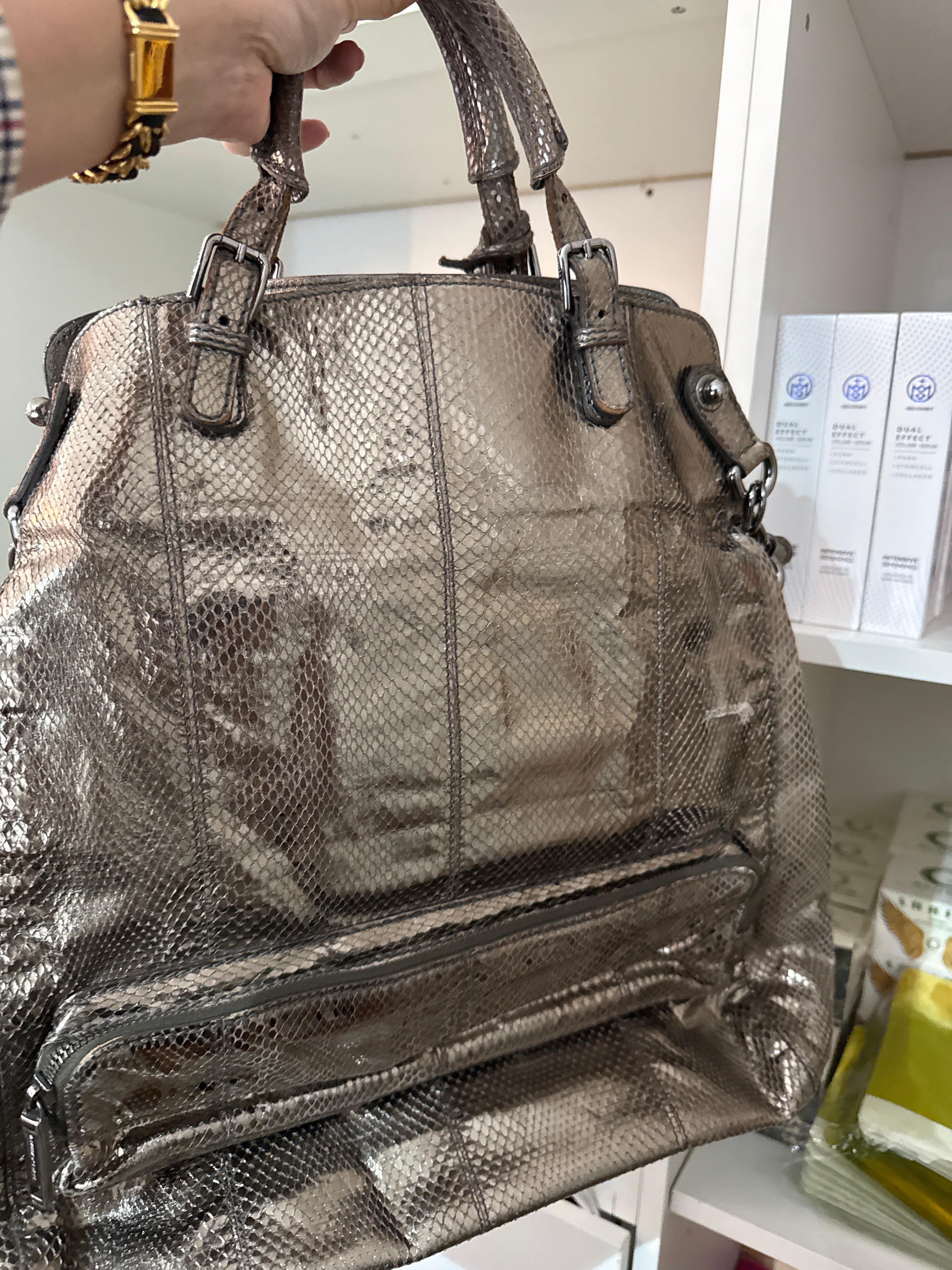 DG Large Snake Skin tote Moira