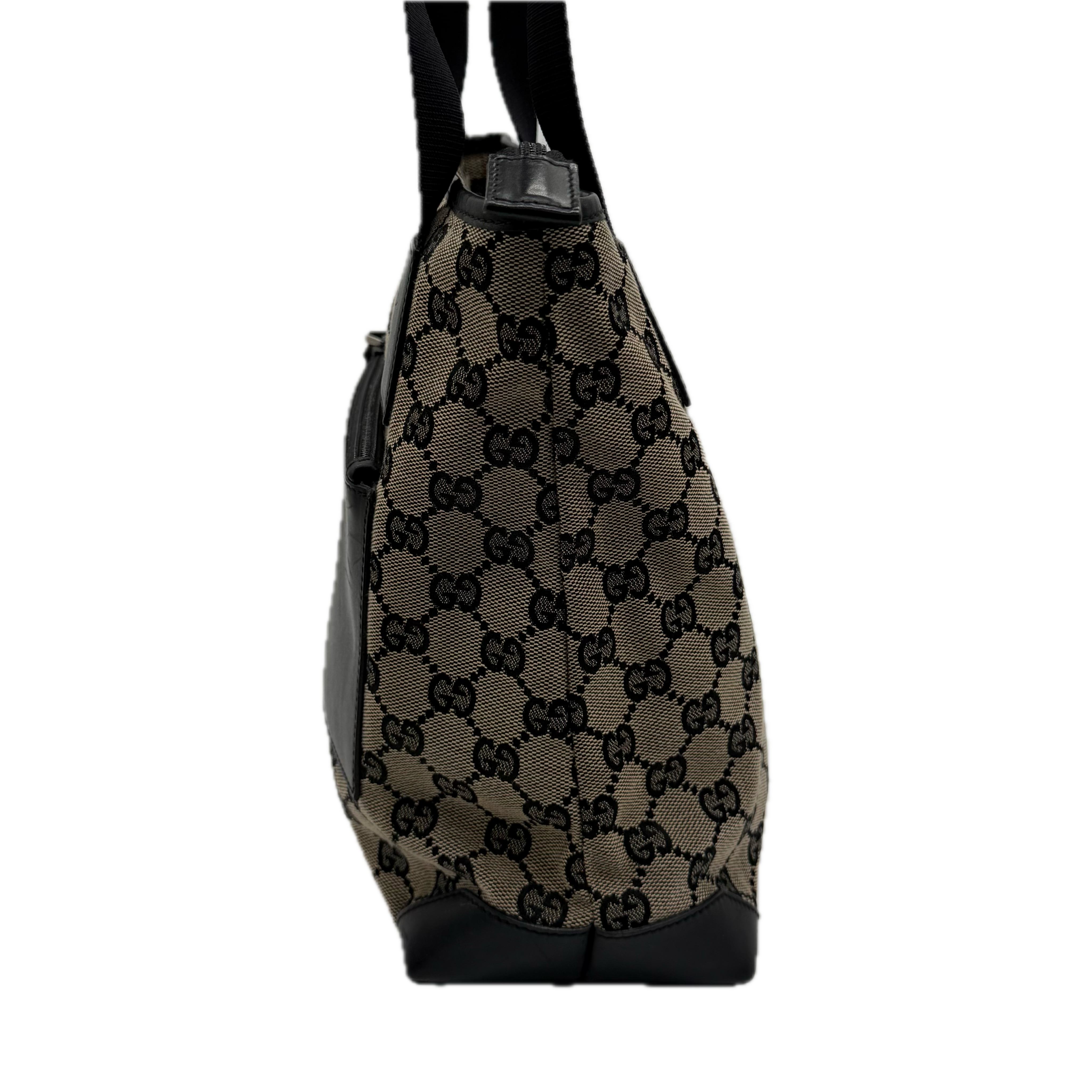 Gucci | GG Tote Bag | Canvas |Silver Hardware