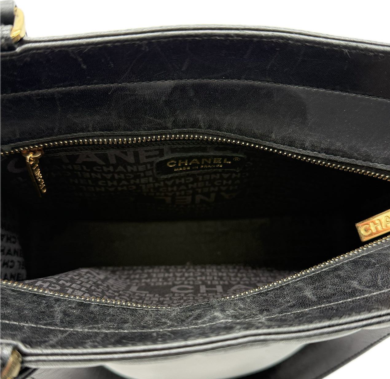 Chanel | Choco Bar Handbag | Lambskin | Gold Hardware