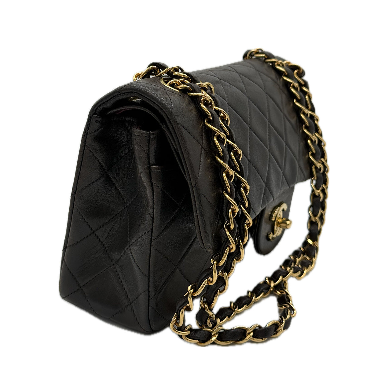 Chanel | Double Flap Shoulder Bag | Gold Hardware