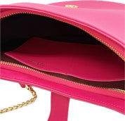 Bvlgari | Serpenti leather handbag | Hot Pink Leather | Gold Hardware