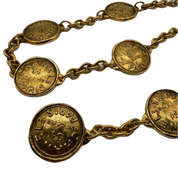 Chanel | Vintage Rue Cambon Medallion Chain Belt | Gold Plated