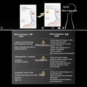 Firming Facial Mask - Visibly Lifts & Refines Skin Korean Face Mask Essence with Collagen Peptides & Antioxidants Hypoallergenic Korean Skincare 5 Sheets, 30g Each