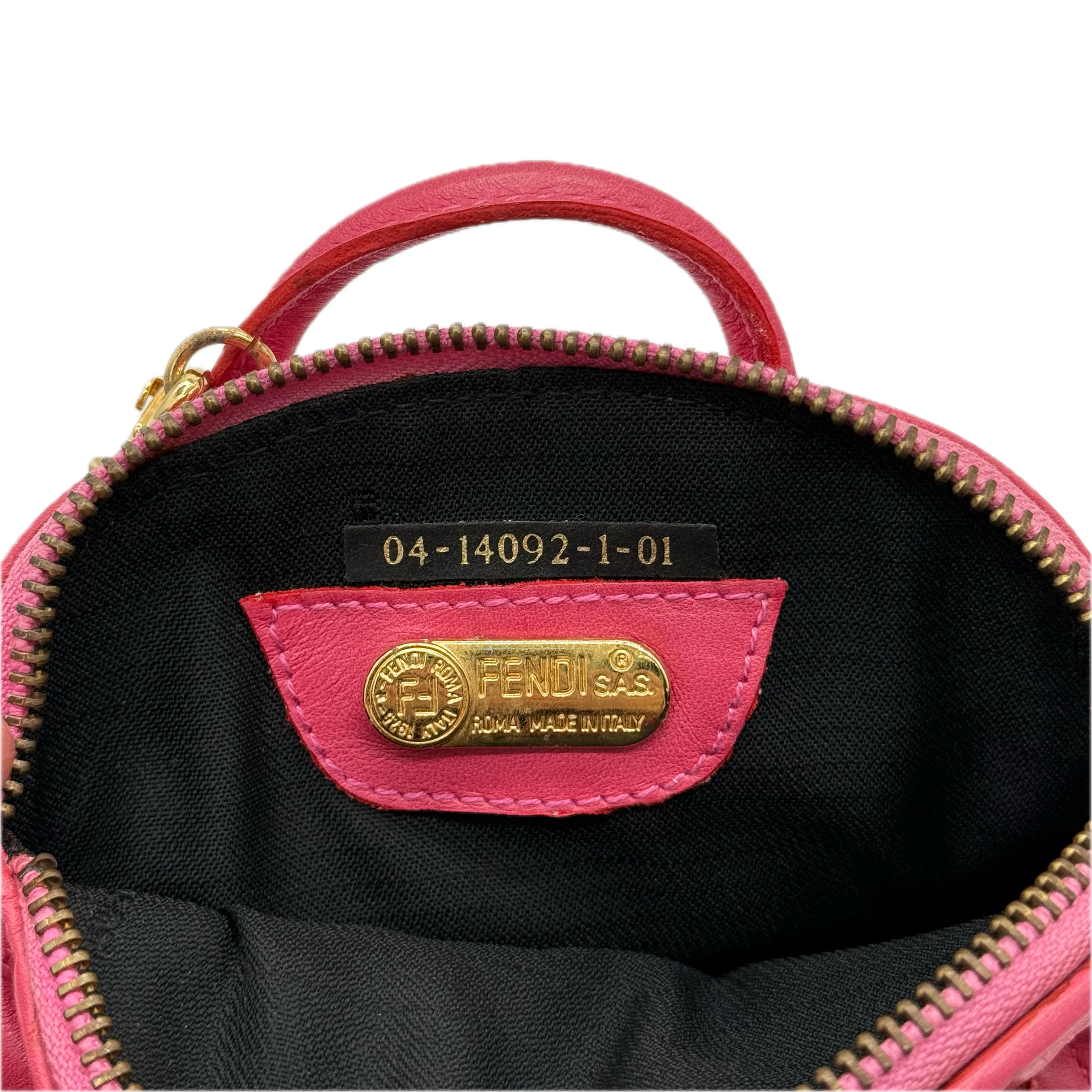 Fendi | Vintage Crossbody Bag | Pasta Leather | Gold Hardware