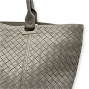 Bottega Veneta | Nappa Intrecciato Woven Tote Bag | Leather | Gunmetal Hardware