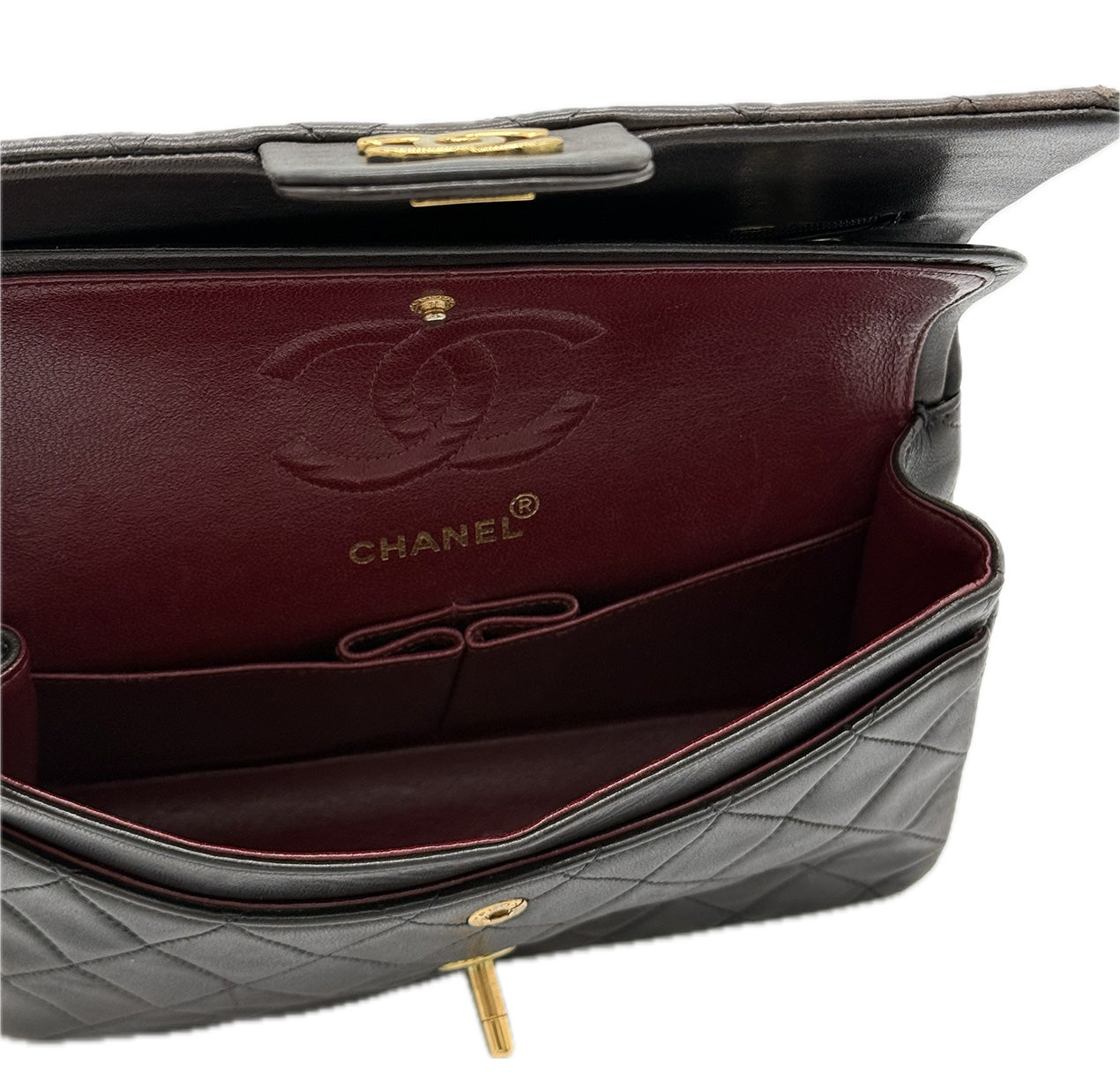 Chanel | Double Flap Shoulder Bag | Gold Hardware