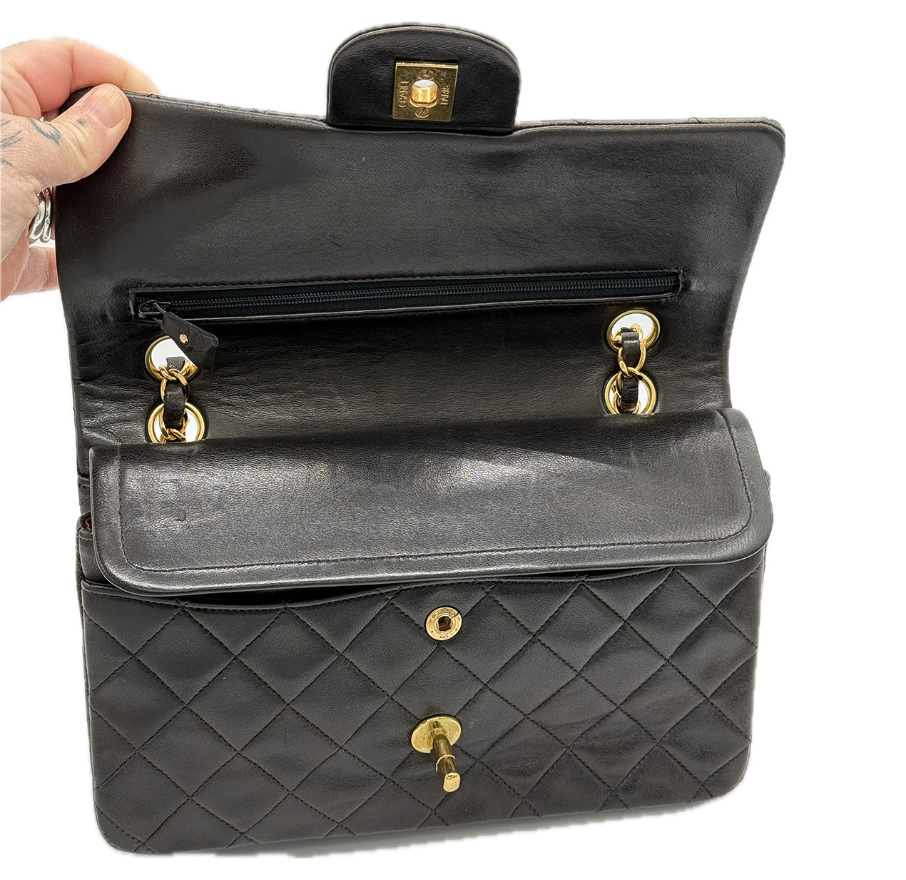 Chanel | Double Flap Shoulder Bag | Gold Hardware