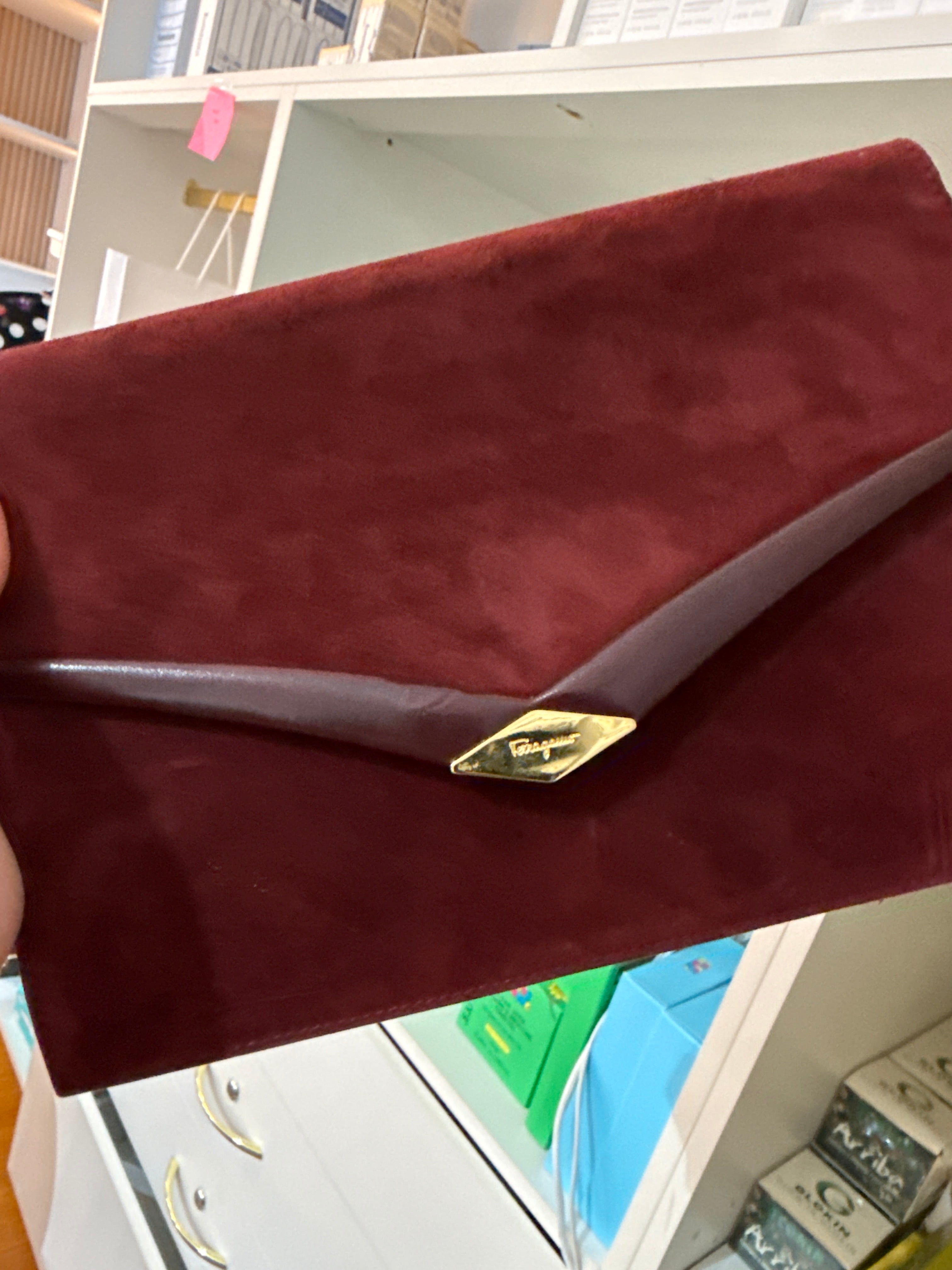 SF Suede shoulder bag -AmandaMoglia