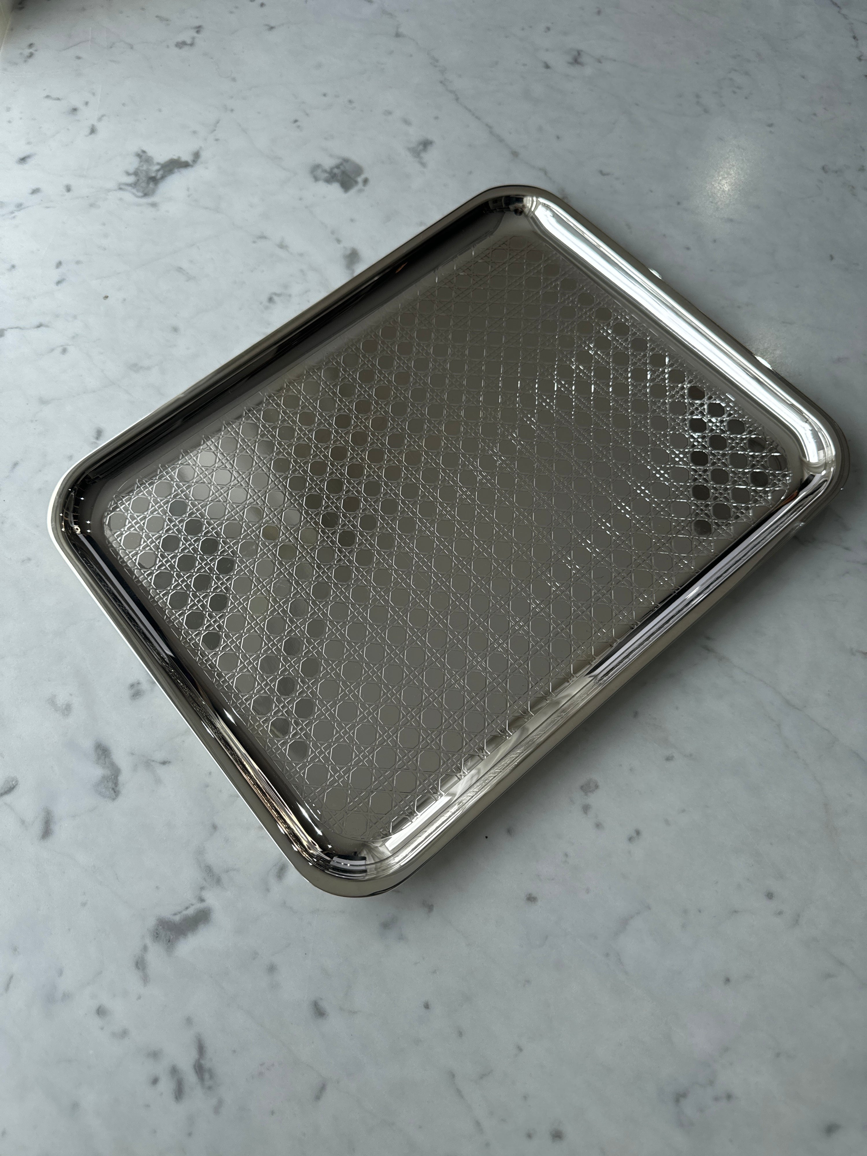 Christian Dior Silver Tray