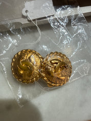 Chanel Gripoix and CC earrings