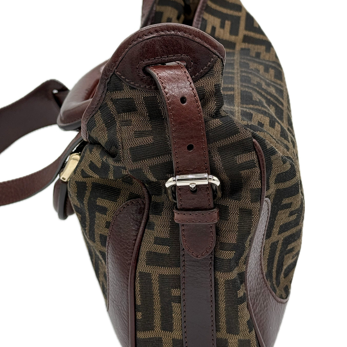 Fendi | Vintage Zucca FF Top Handle | Canvas | Silver Hardware