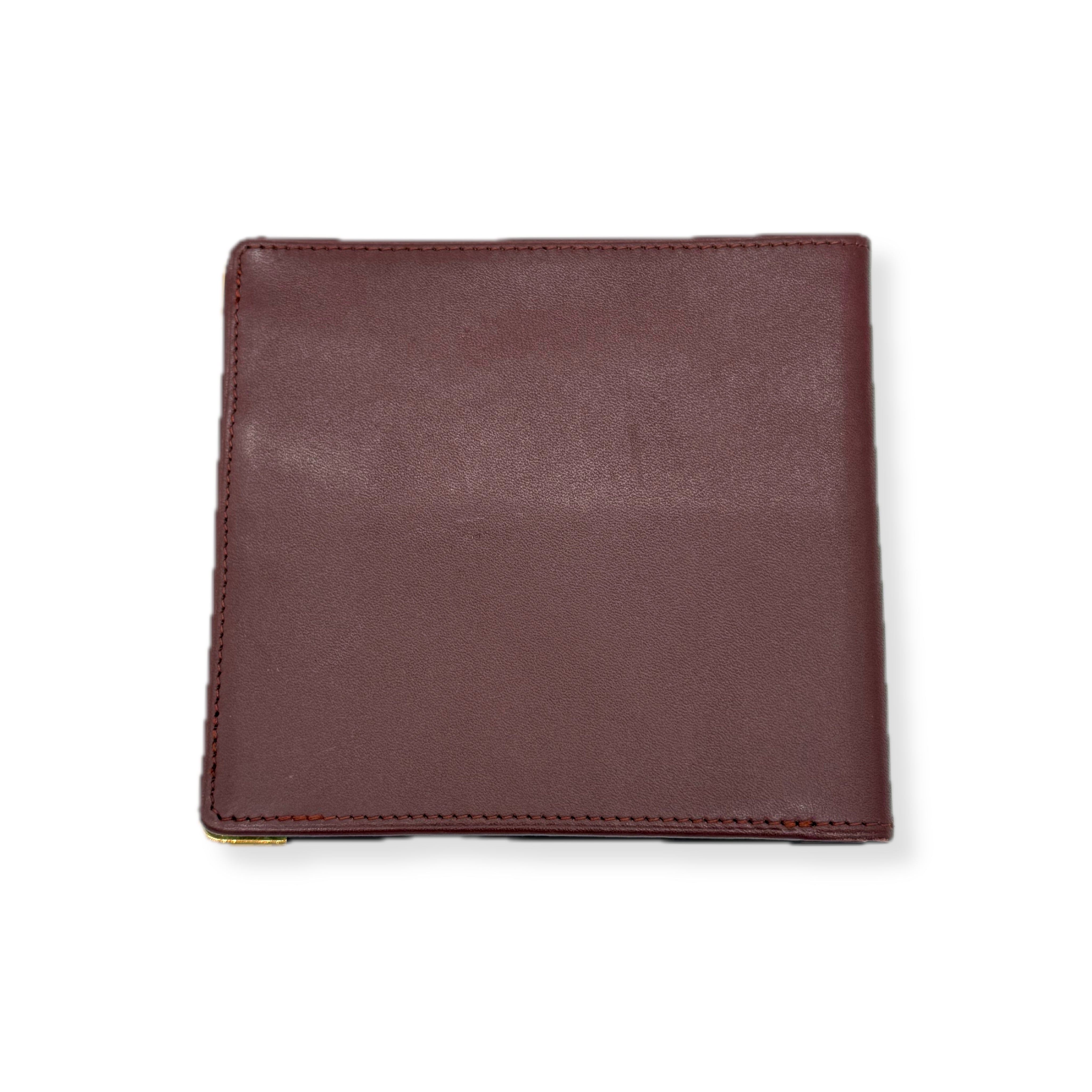 Cartier | Must de Cartier Bifold Wallet | Leather | Gold Hardware