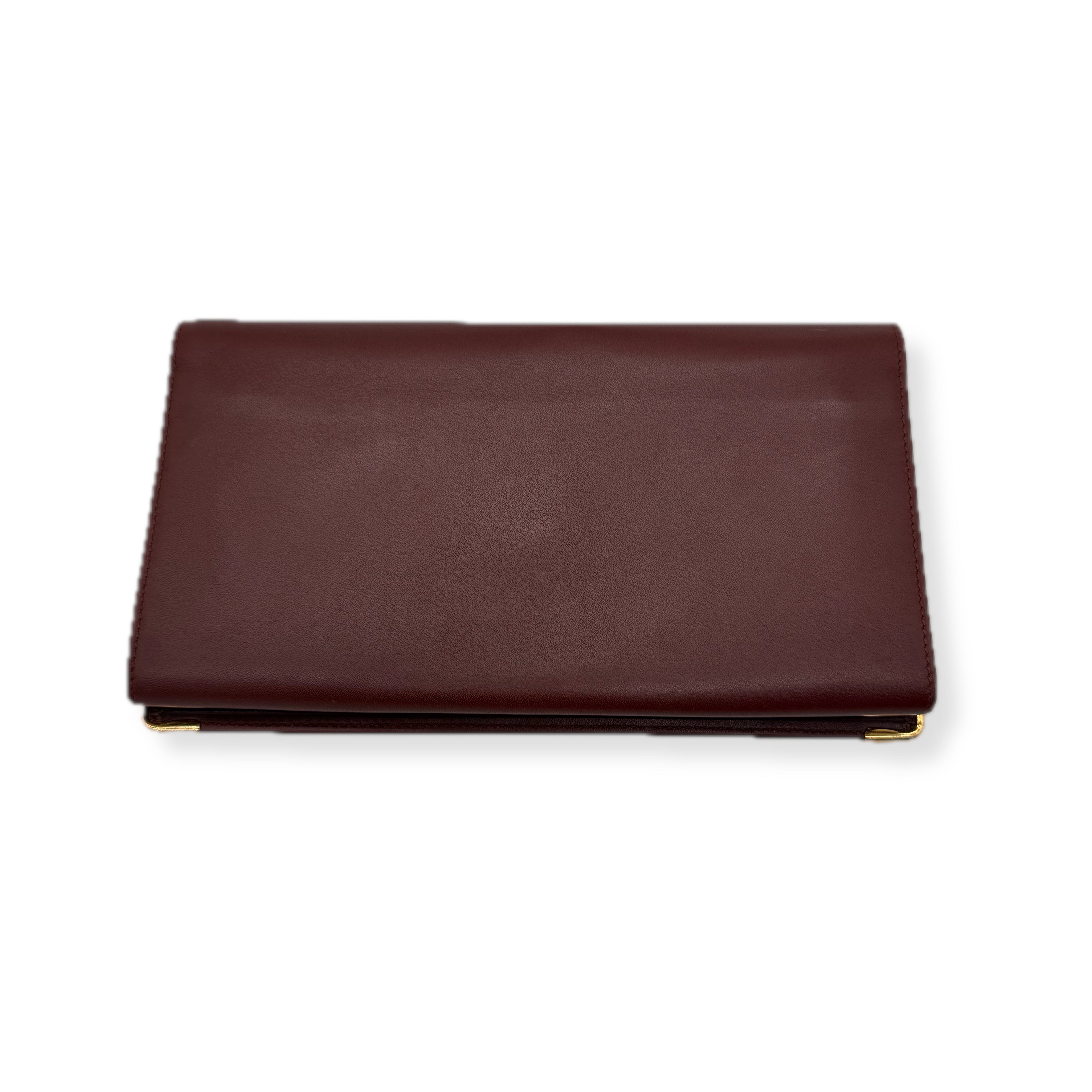 Cartier | Must de Cartier Long Bifold Wallet | Gold Hardware