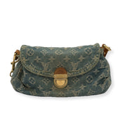 Louis Vuitton | Small Monogram Shoulder Bag | Denim | Gold Hardware