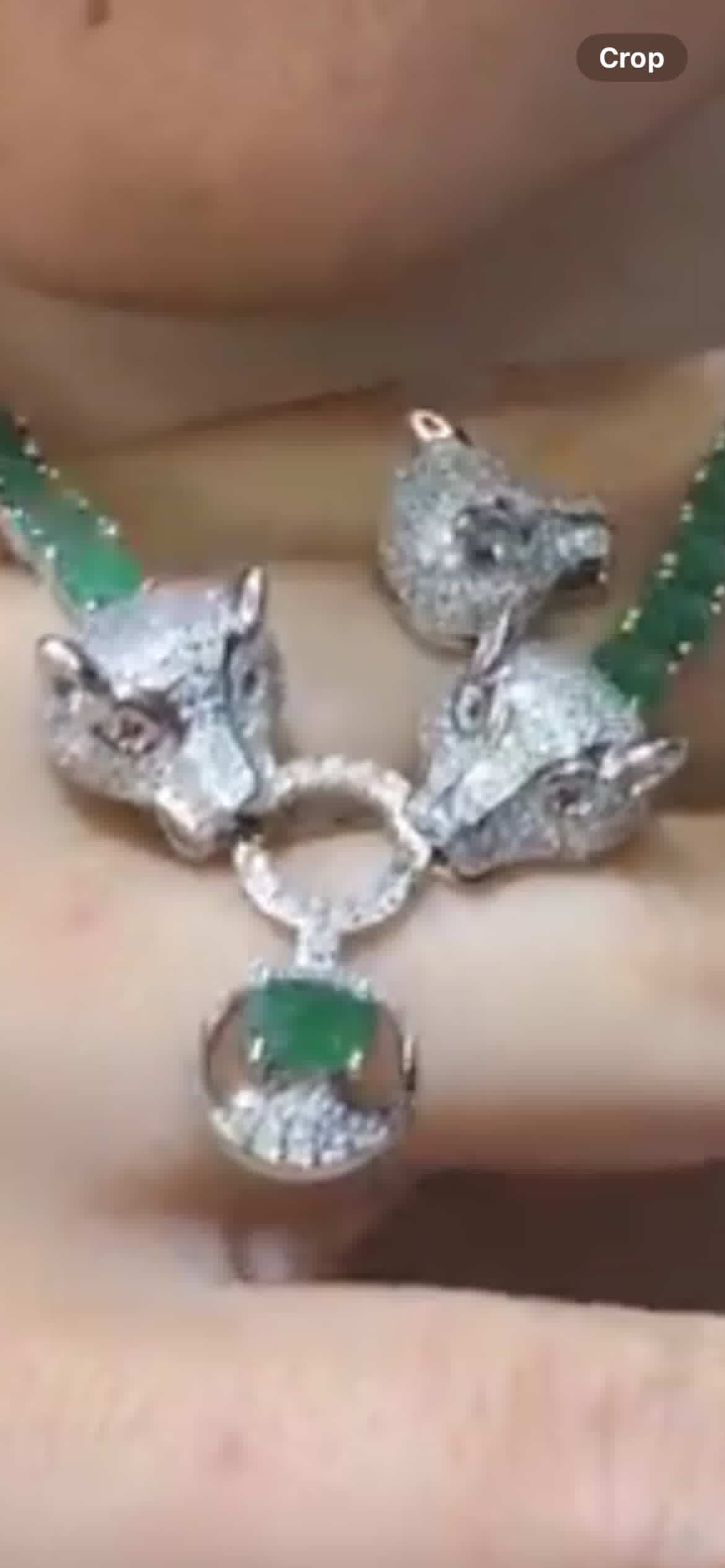 Kellynays emerald panther set