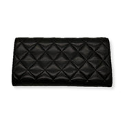 Chanel | Classic Flap Long Wallet | Lambskin | Silver Hardware