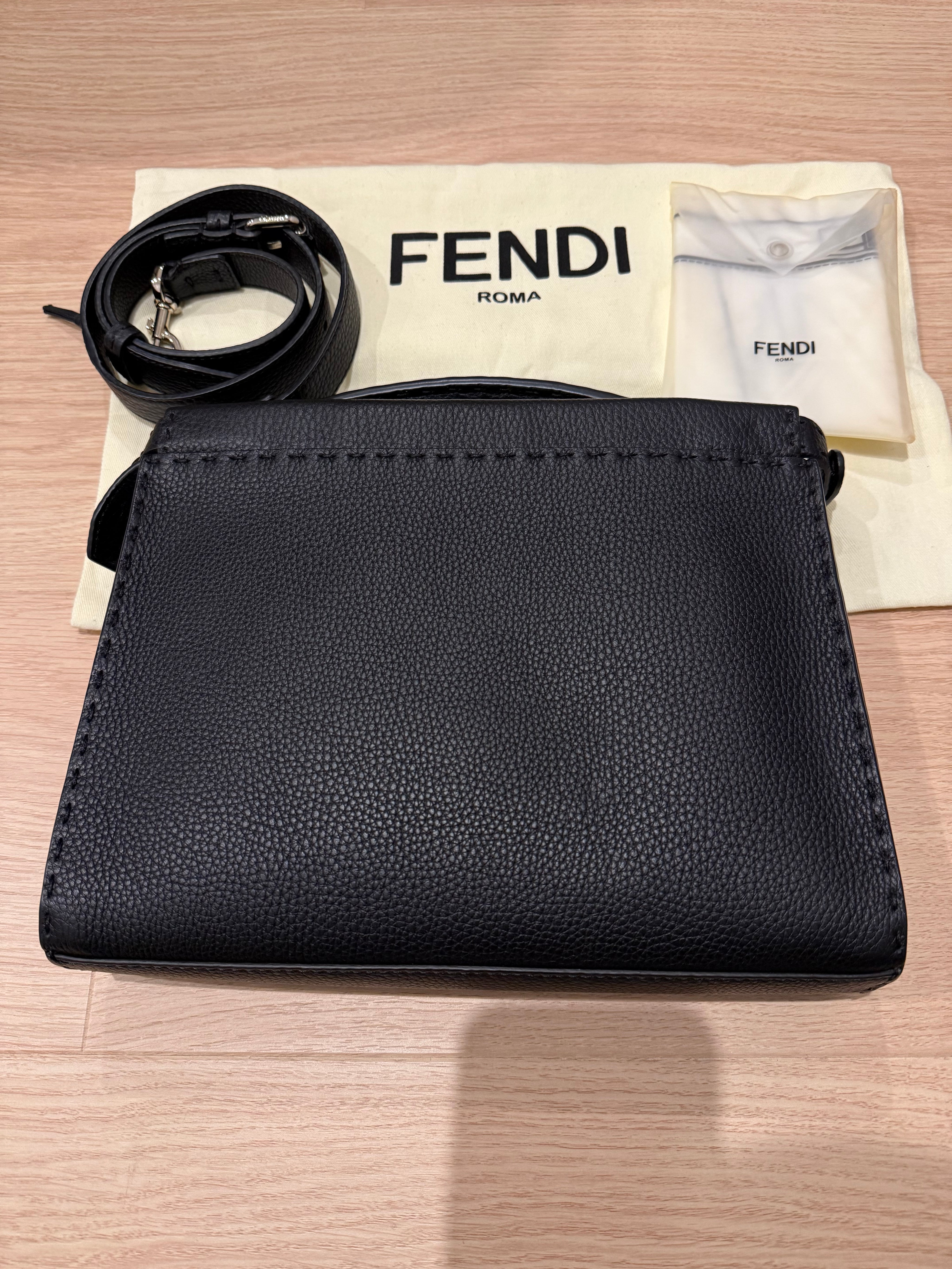FENDI Peekaboo Iconic Fit Mini Monster Eye