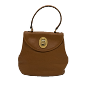 Christian Dior | Vintage CD Logo Handbag | Leather | Gold Hardware