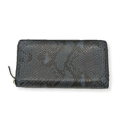 Gucci | Zip Long Wallet | Python | Silver Hardware