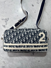 Dior | Oblique Canvas Shoulder Bag (Excellent Condition)