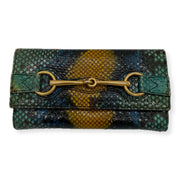 Gucci | Horsebit Wallet | Python Skin