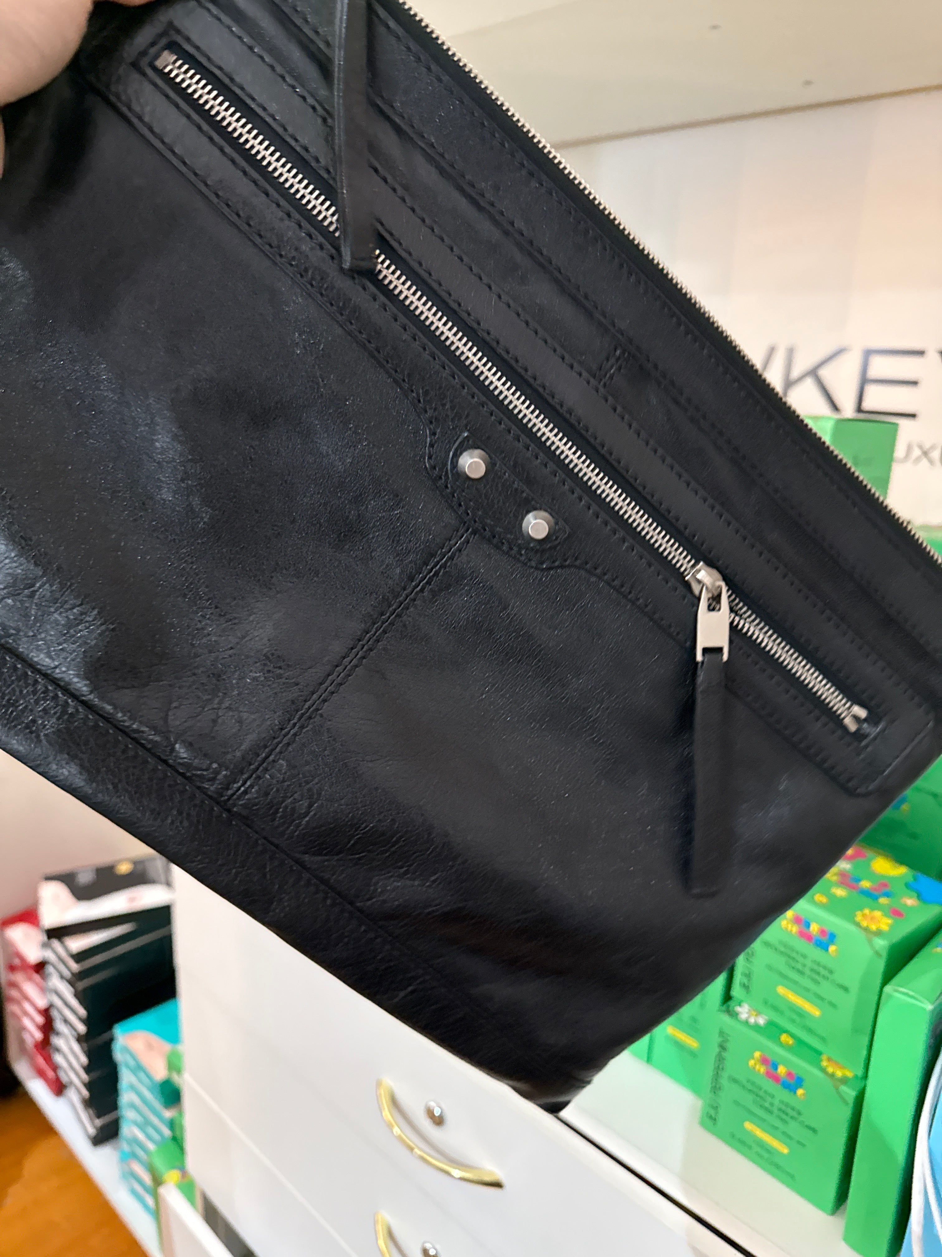 Balenciaga large clutch