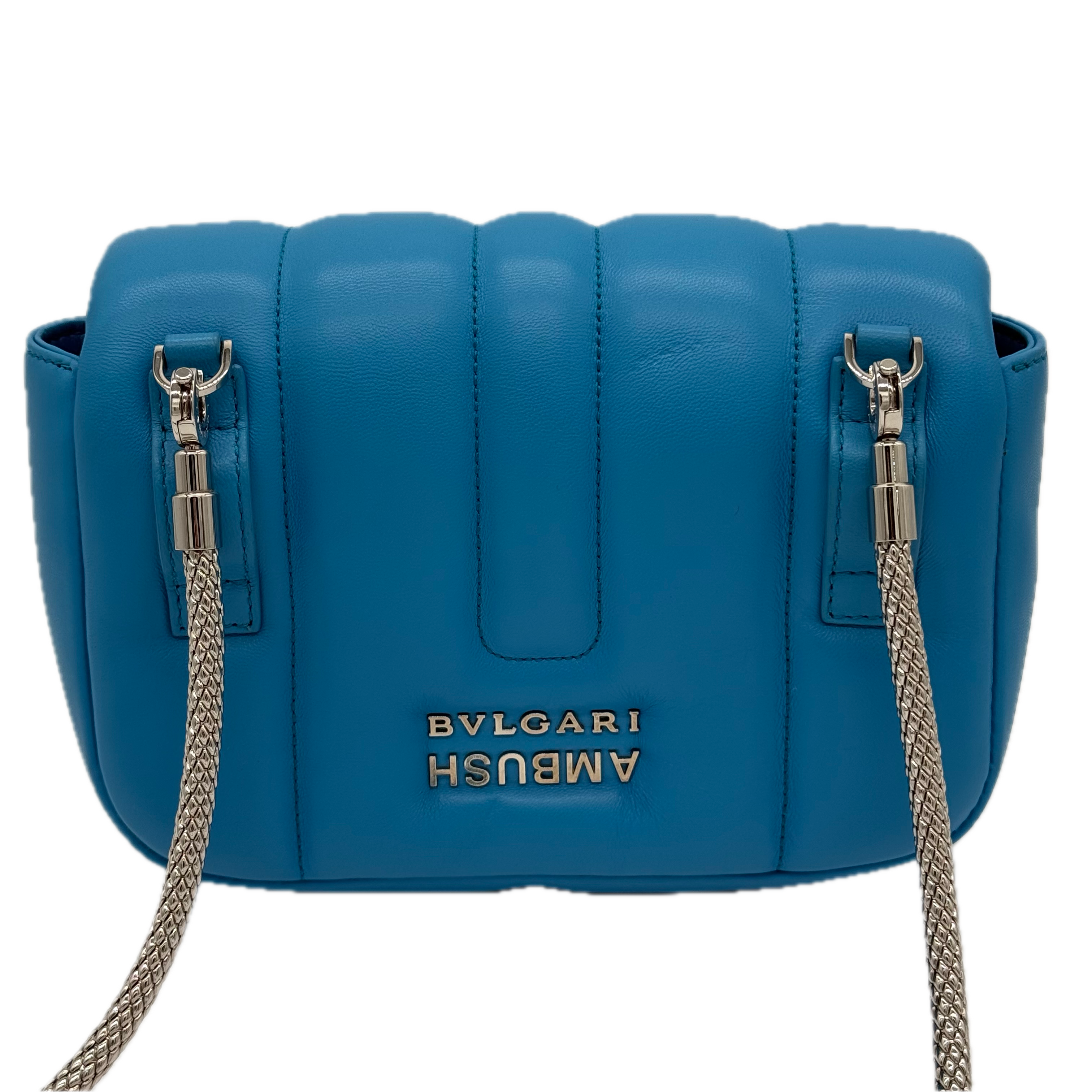 Bvlgari | Serpenti Quilted Bag | Leather | Silver Hardware
