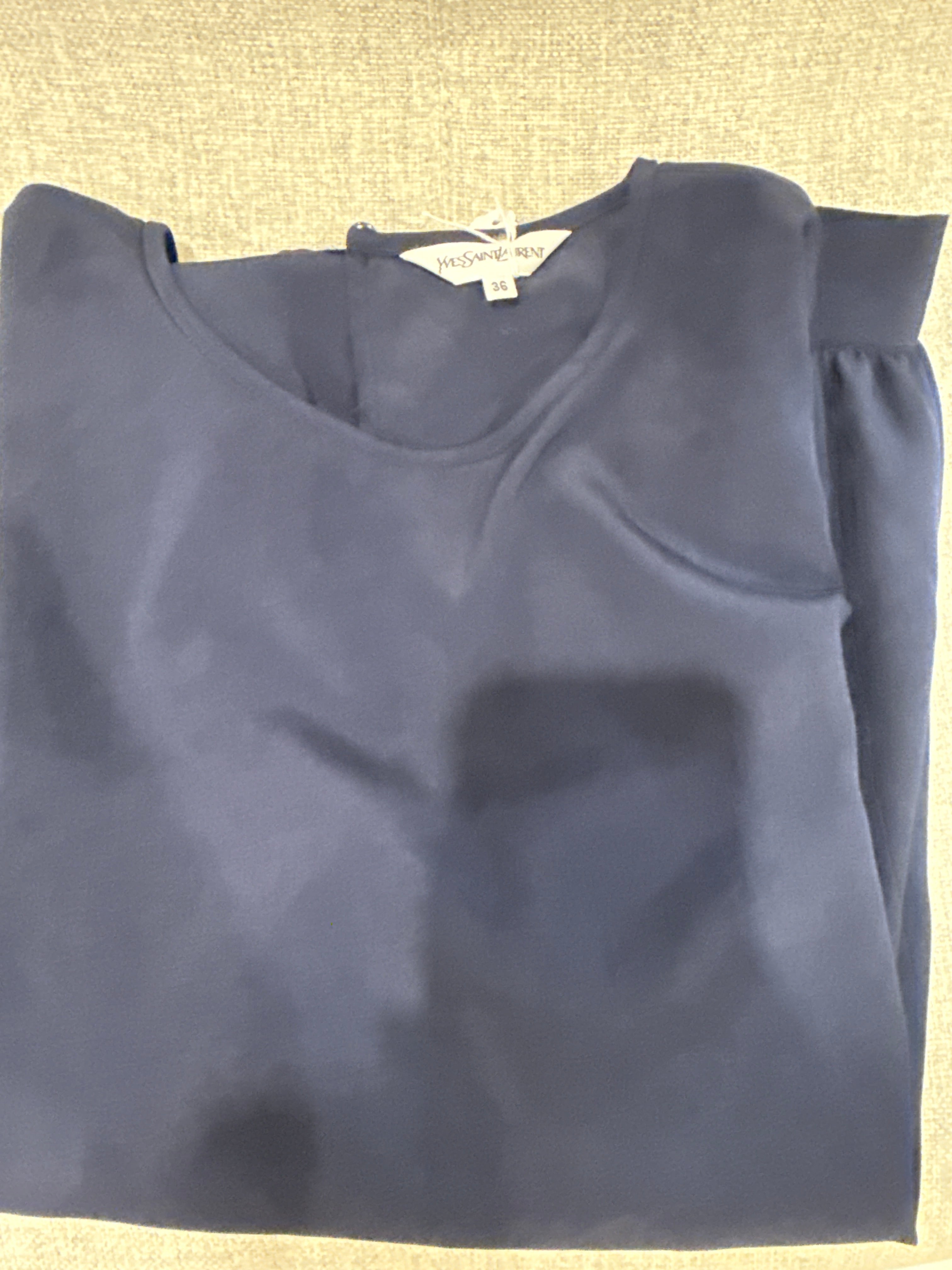 YSL top navy