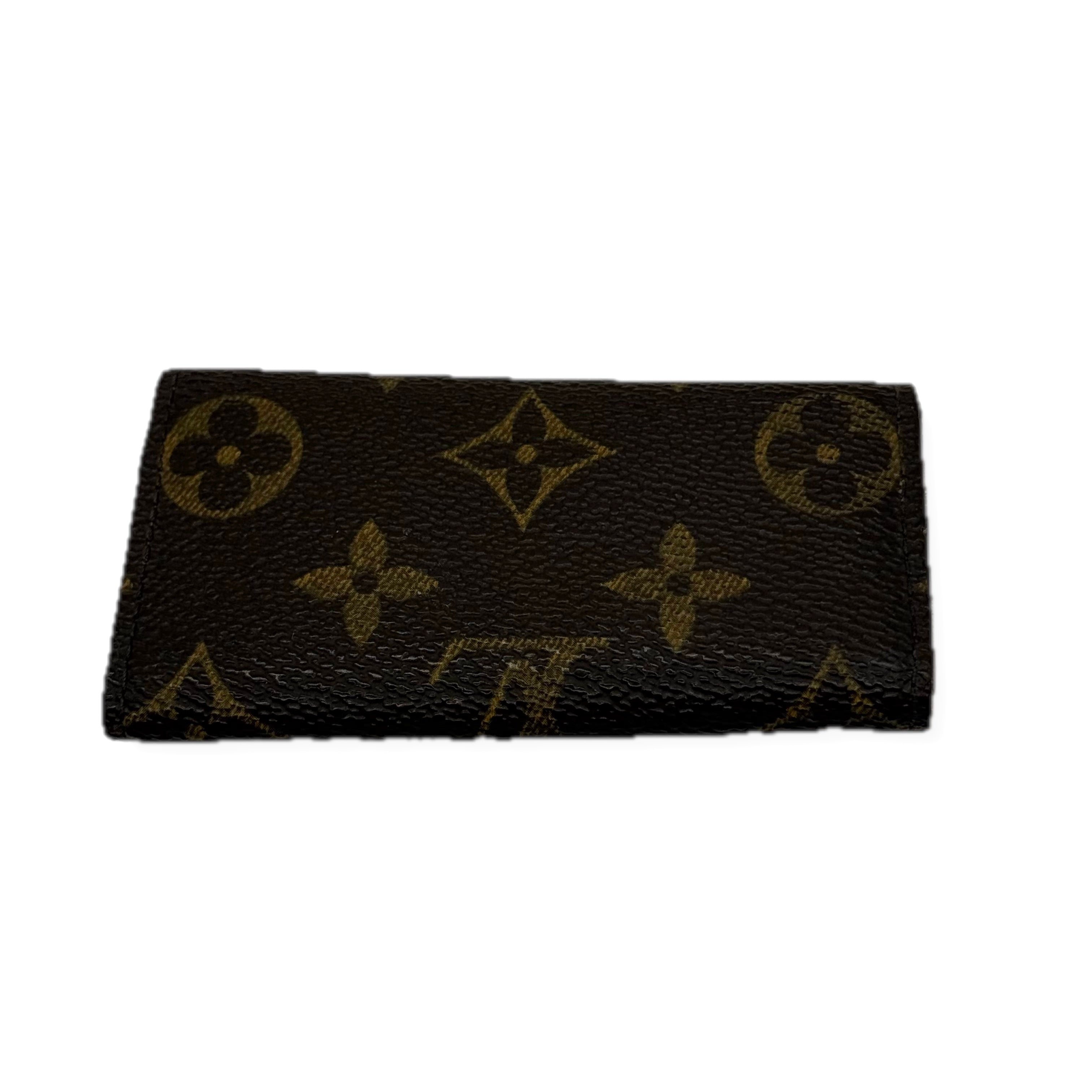 LV | Monogram Key Holder Case | Canvas | Gold Hardware