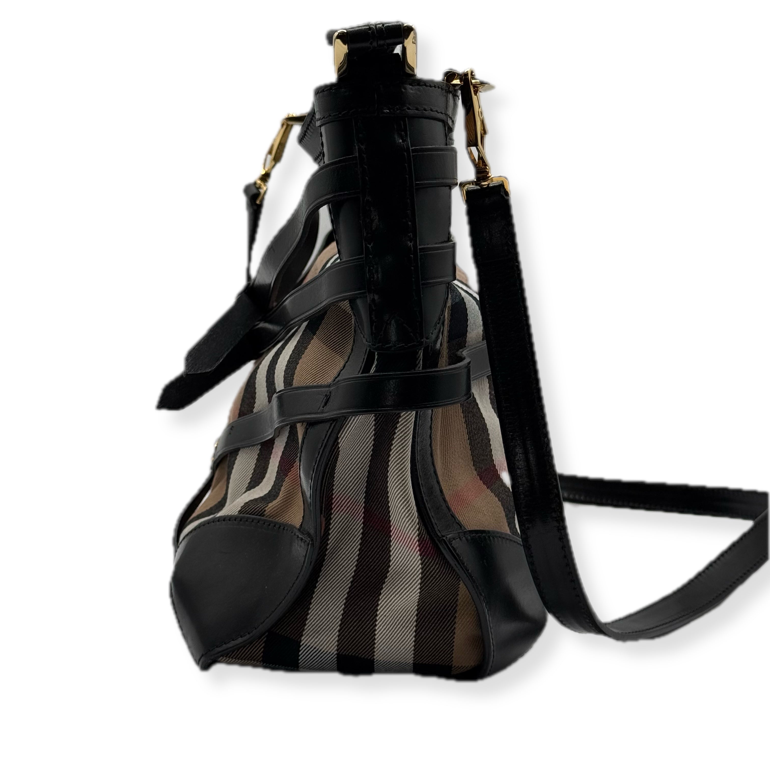 Burberry | Nova Check | Shoulder Bag | Gold Hardware