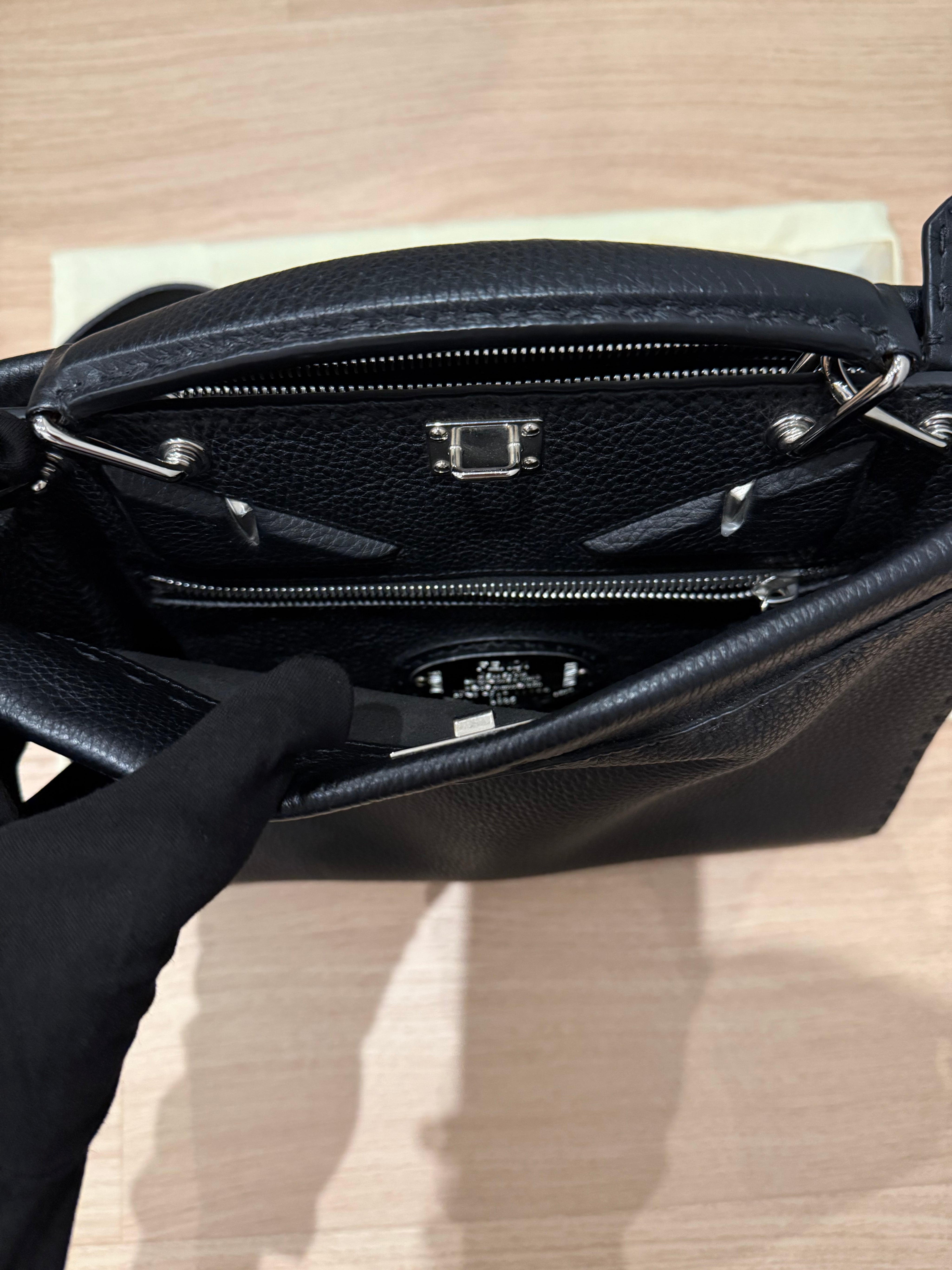 FENDI Peekaboo Iconic Fit Mini Monster Eye