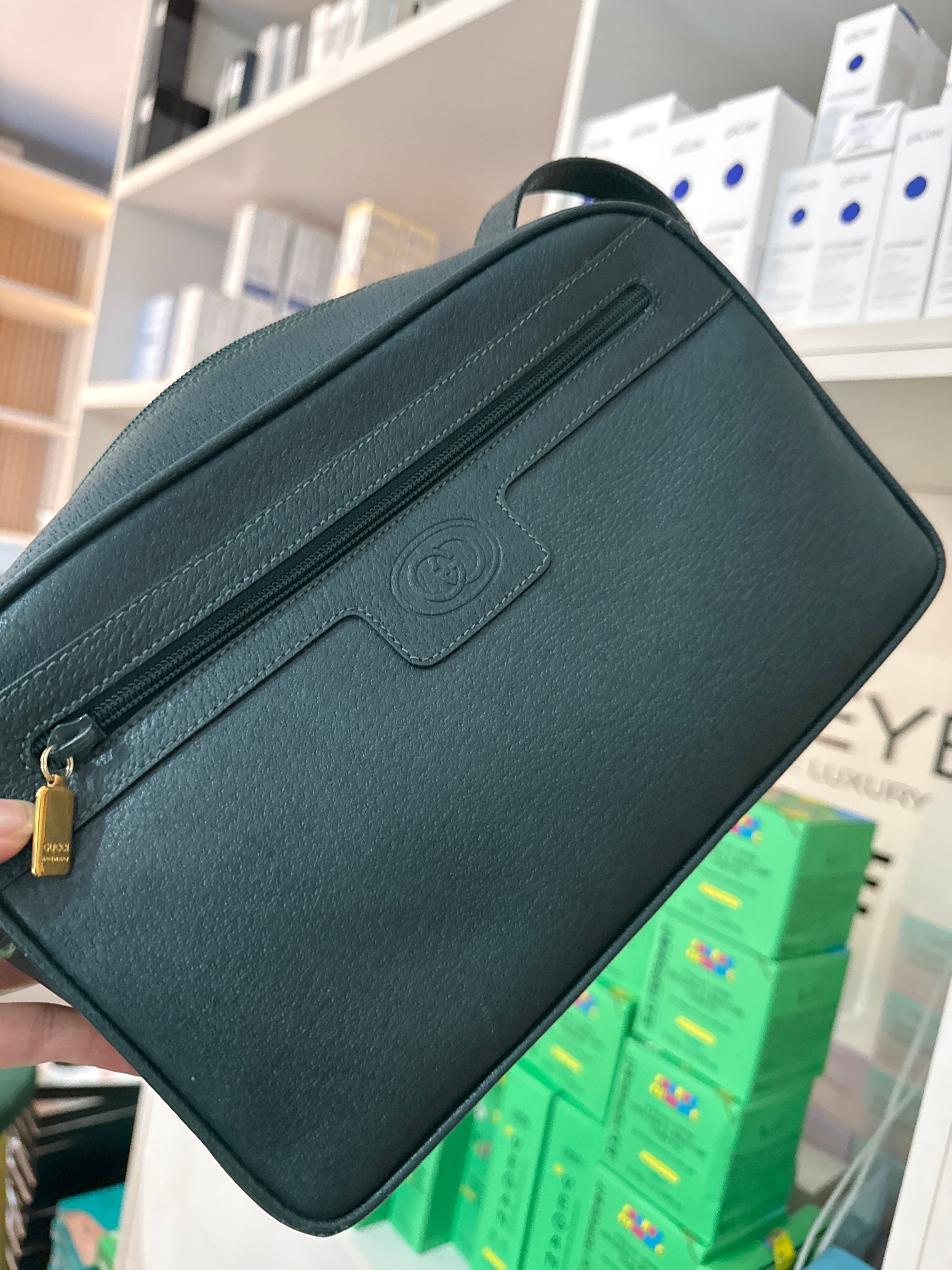 Gucci green cross body