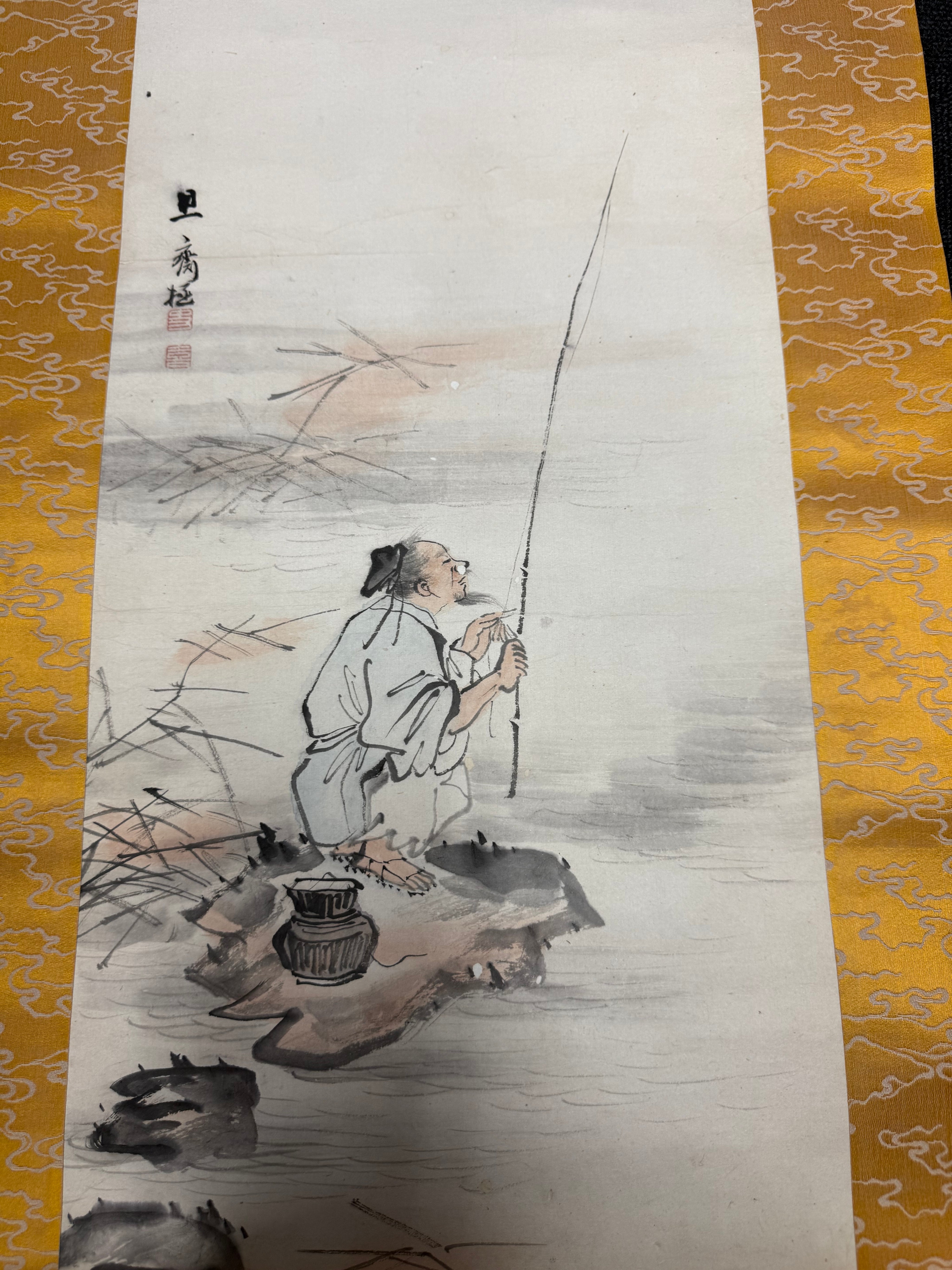Ani_nguyen00 fisherman Japanese artwork JP