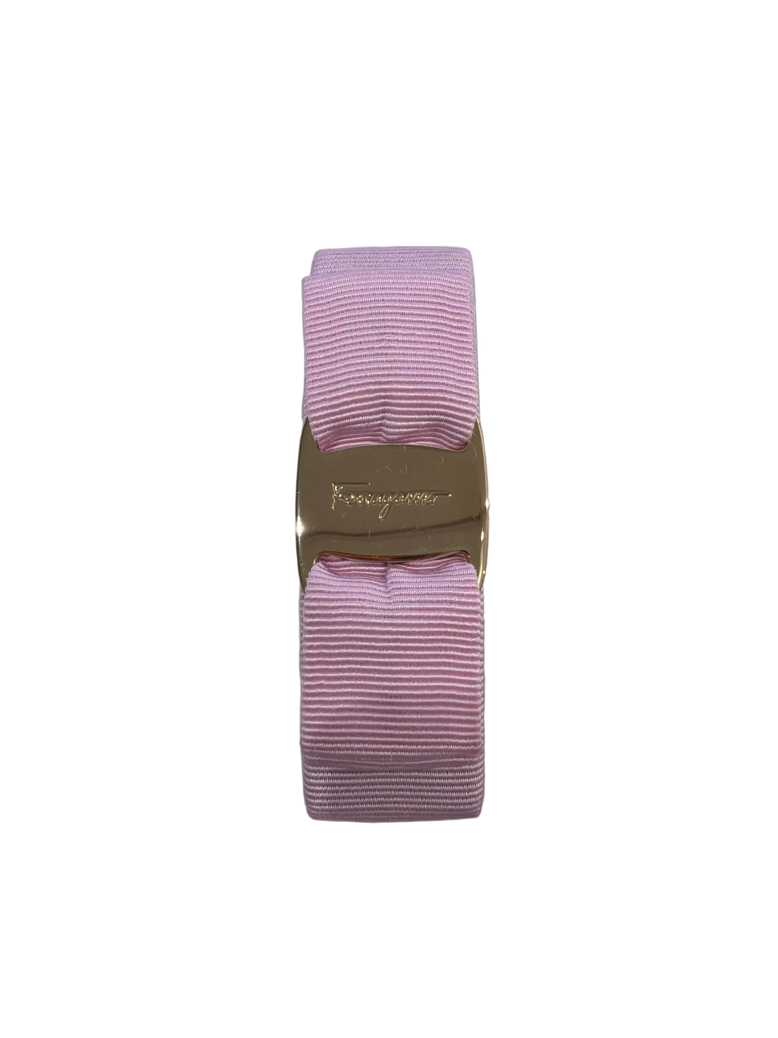 Salvatore Ferragamo | Pink Bow Hair Clip (Pristine Condition) - Cons