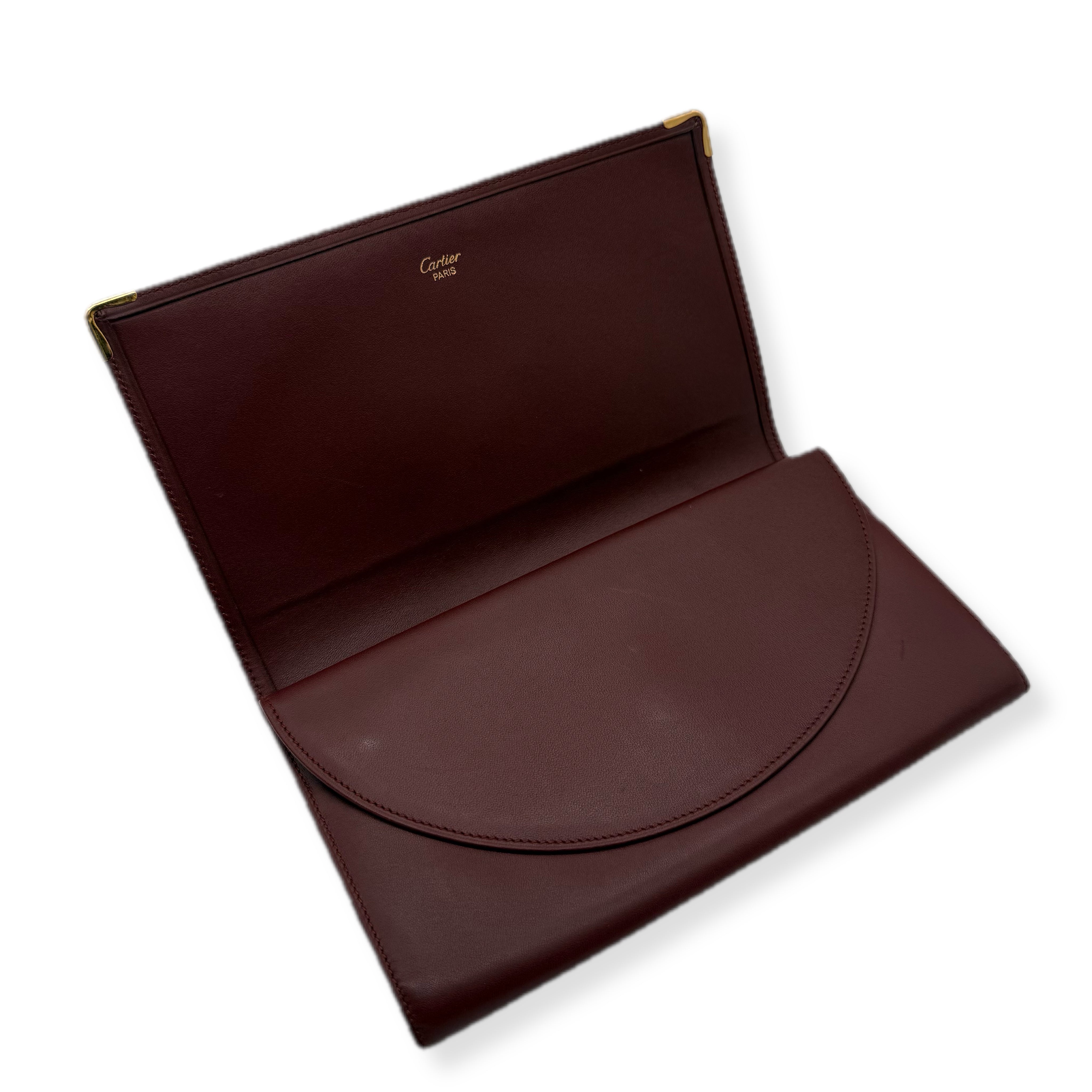 Cartier | Must de Cartier Long Bifold Wallet | Gold Hardware